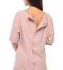 MijaCulture - labour maternity breastfeeding nightdress 4128 Light pink / hearts